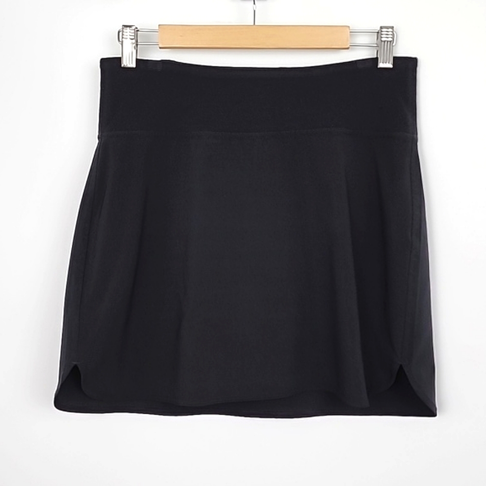 Tuff Athletics Women's Black Skort Skirt Stretch Lightweight Size Small